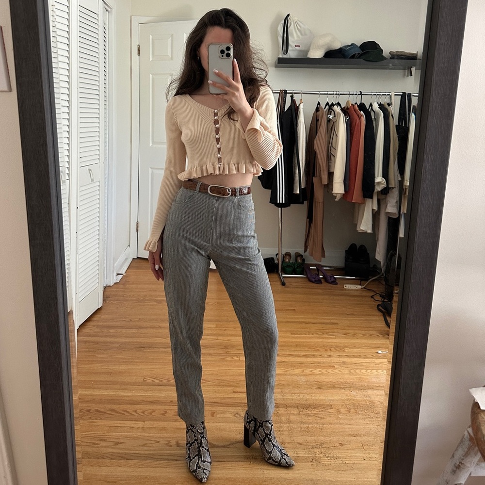 Checkered Pants